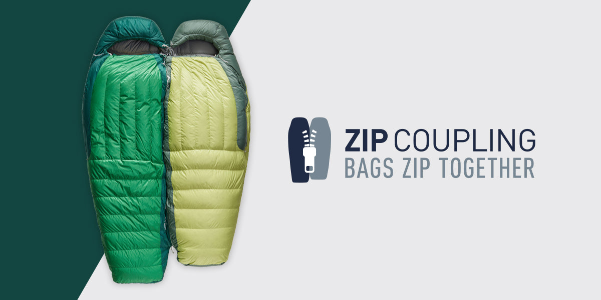 Can I zip two Sea to Summit sleeping bags together?