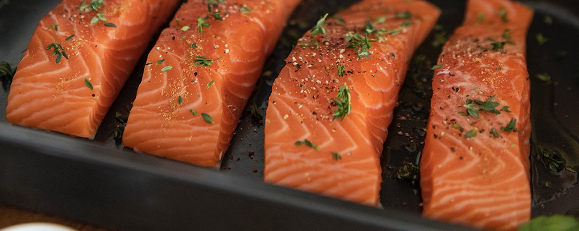 Salmon with Quinoa and Black Bean Salad