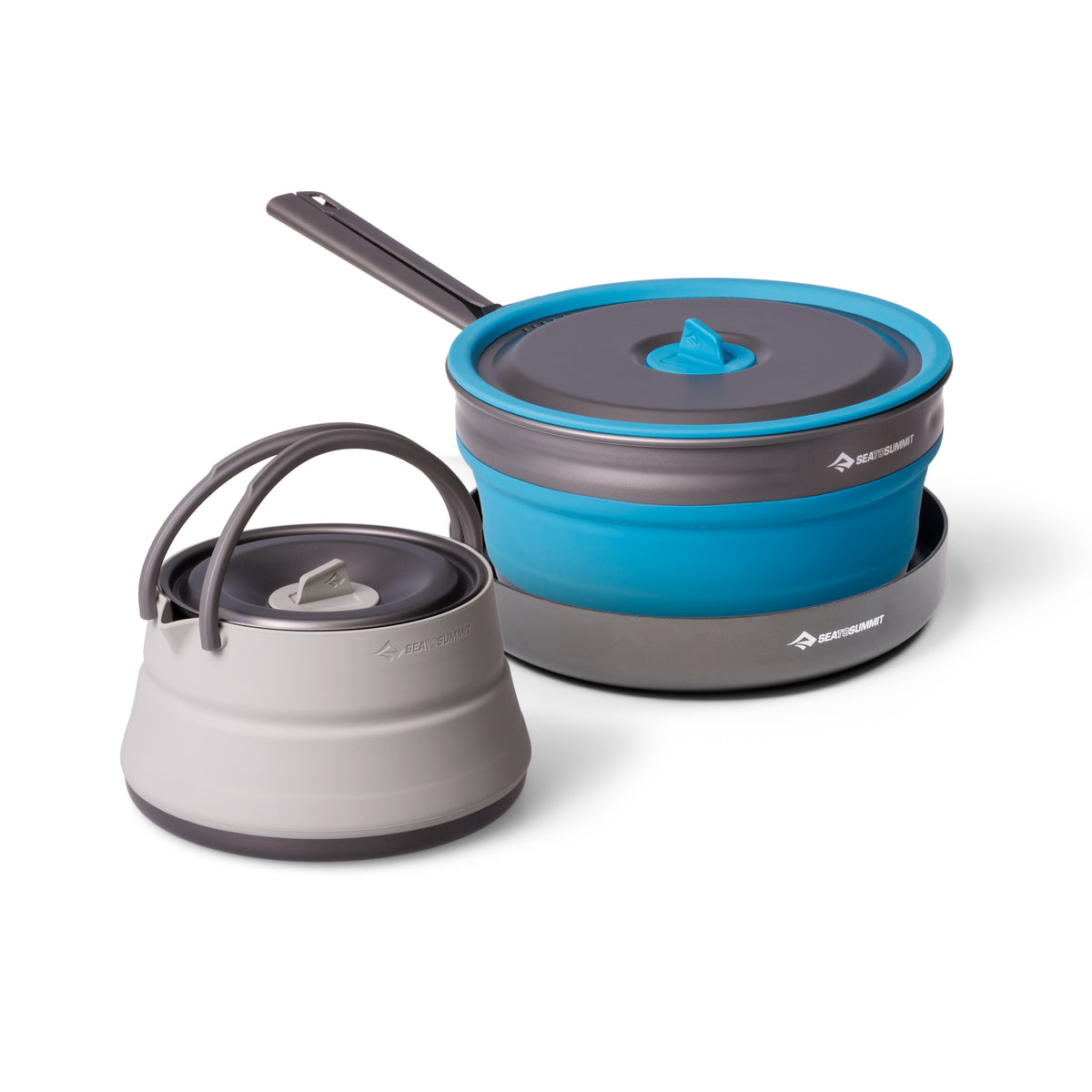 Sea to Summit 折りたたみケトル　シートゥーサミット XLite Collapsible 2L Pot, Kettle & Pan Set | Sea to Summit