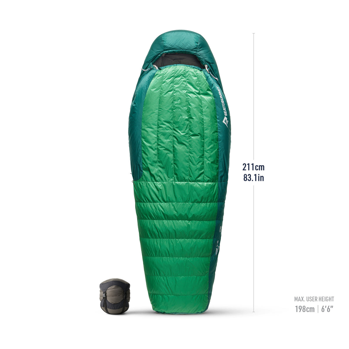 30°F / Long || Ascent Down Sleeping Bag