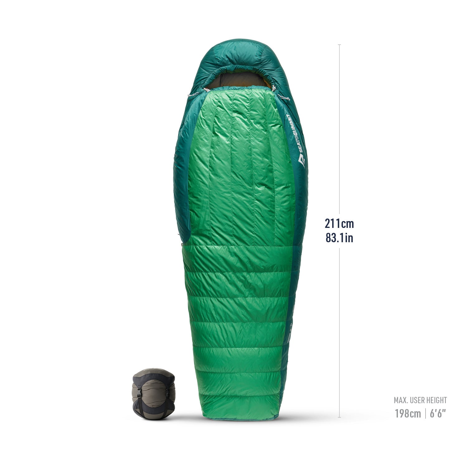 15°F / Long || Ascent Down Sleeping Bag 