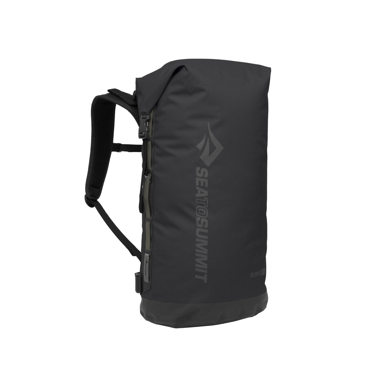 50 liter || Big River Dry Backpack Jet Black