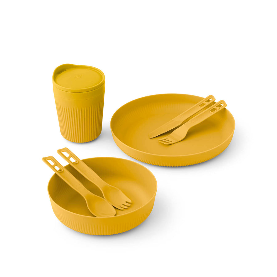Arrowwood Yellow || Passage Dinnerware Set - (7 Piece)