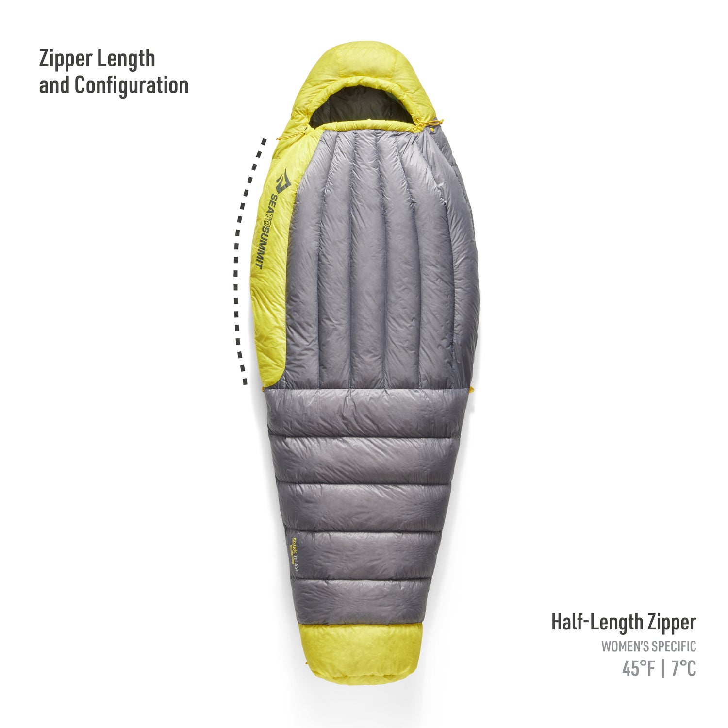 45°F|| Spark Women's Down Sleeping Bag