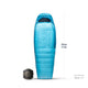 15°F / Long || Trek Down Sleeping Bag