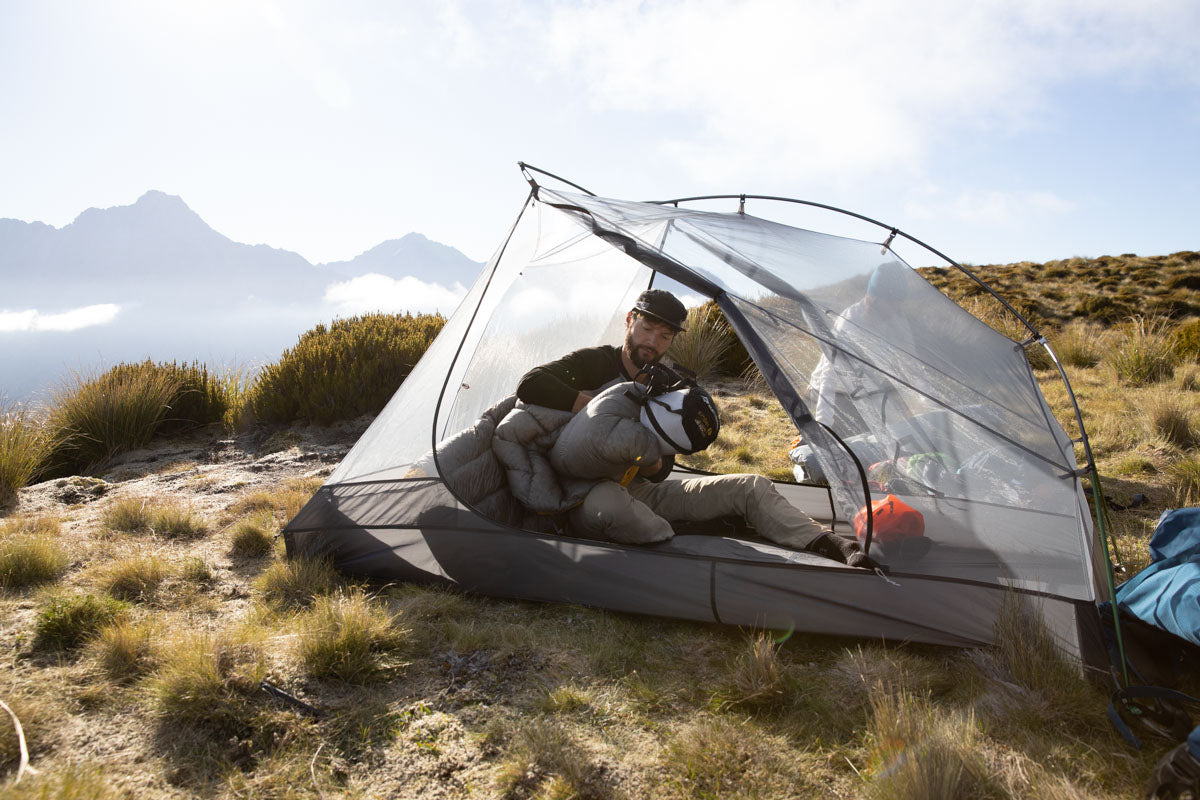 Ultralight tents aren't made for tall people - Until Now