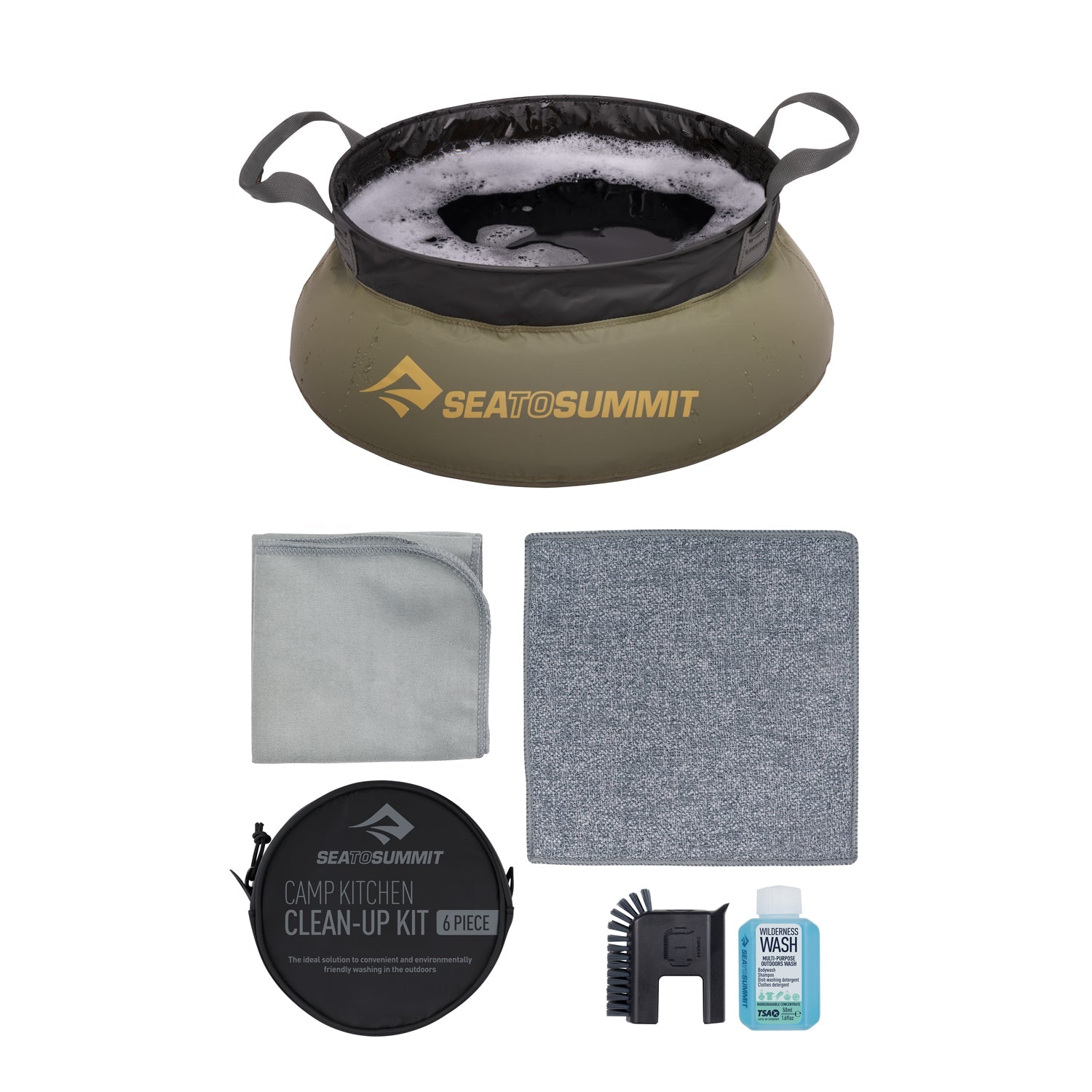 家具 CLEANSE CAMP Camp Kitchen Clean Up Kit | Sea to Summit