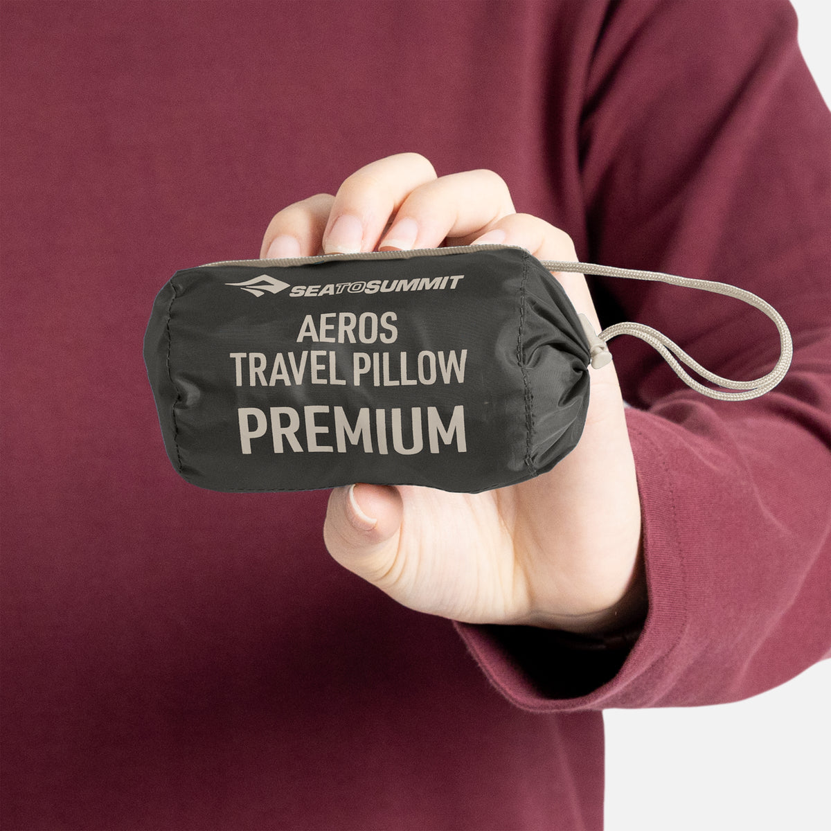 Jet Black || Aeros Premium Travel Pillow