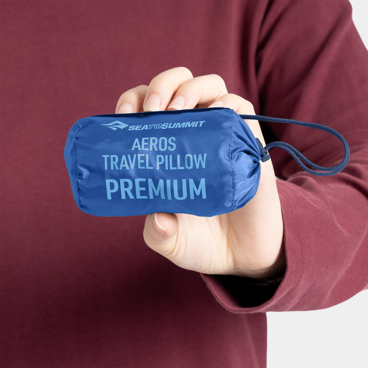 Navy Peony || Aeros Premium Travel Pillow
