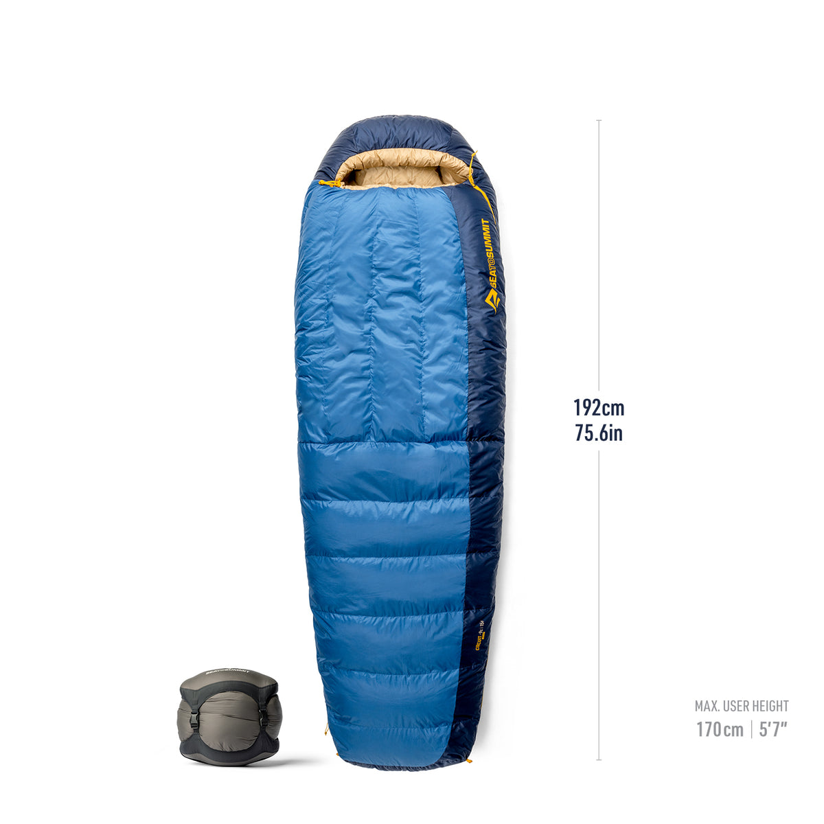 15°F / Short || Circuit Down Sleeping Bag