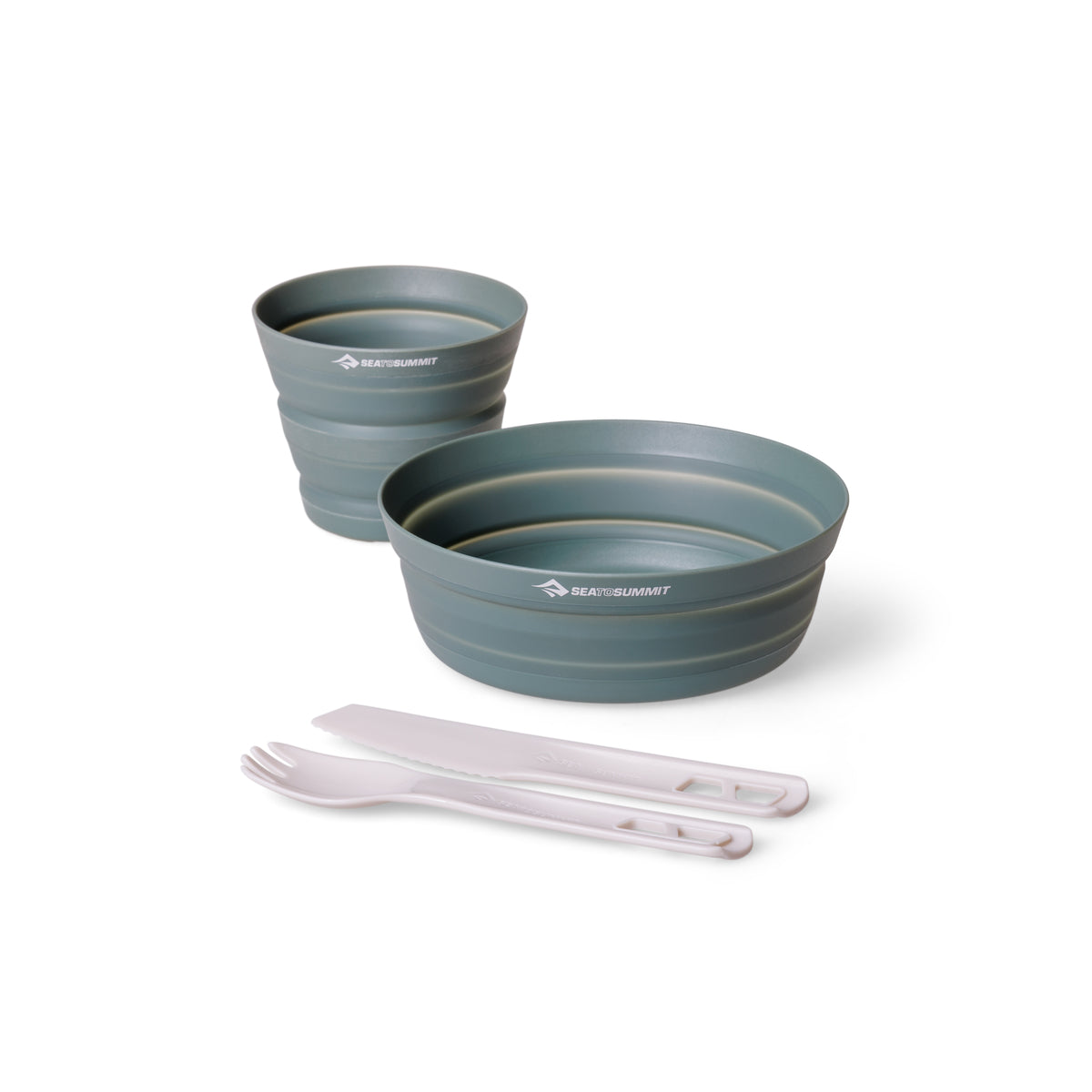 Laurel Wreath || XLite Collapsible Bowl, Cup, Spork & Knife Set