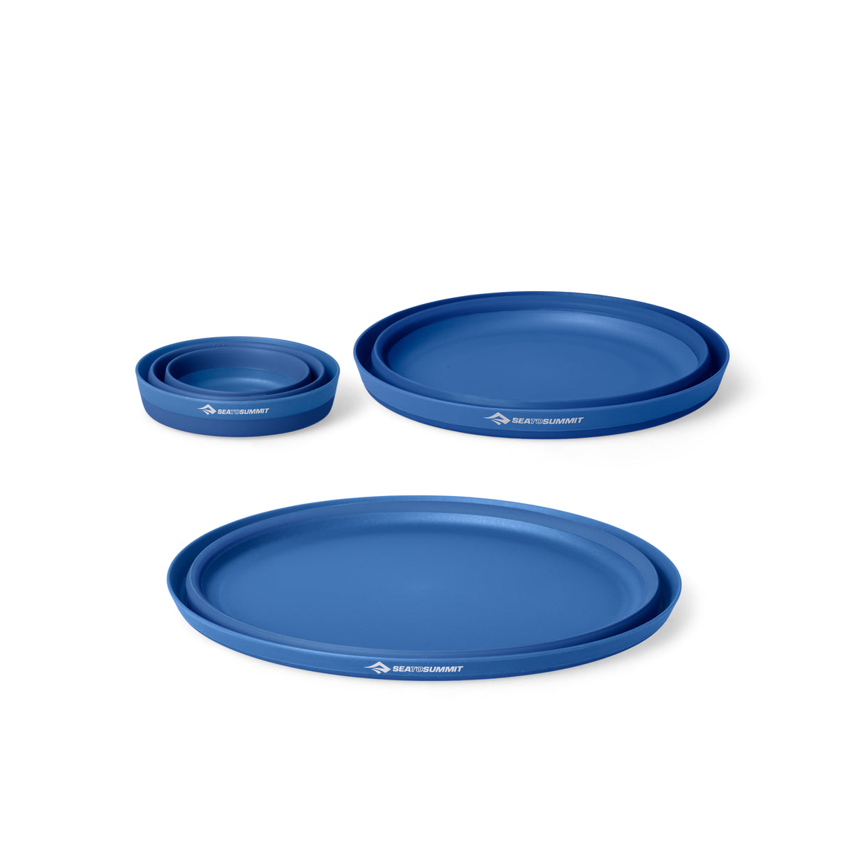 Dark Blue || XLite Collapsible Plate, Bowl & Mug Set