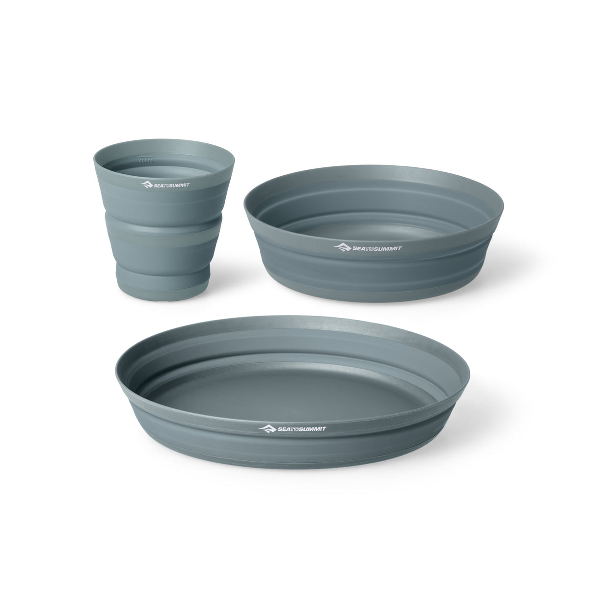 Laurel Wreath || XLite Collapsible Plate, Bowl & Mug Set