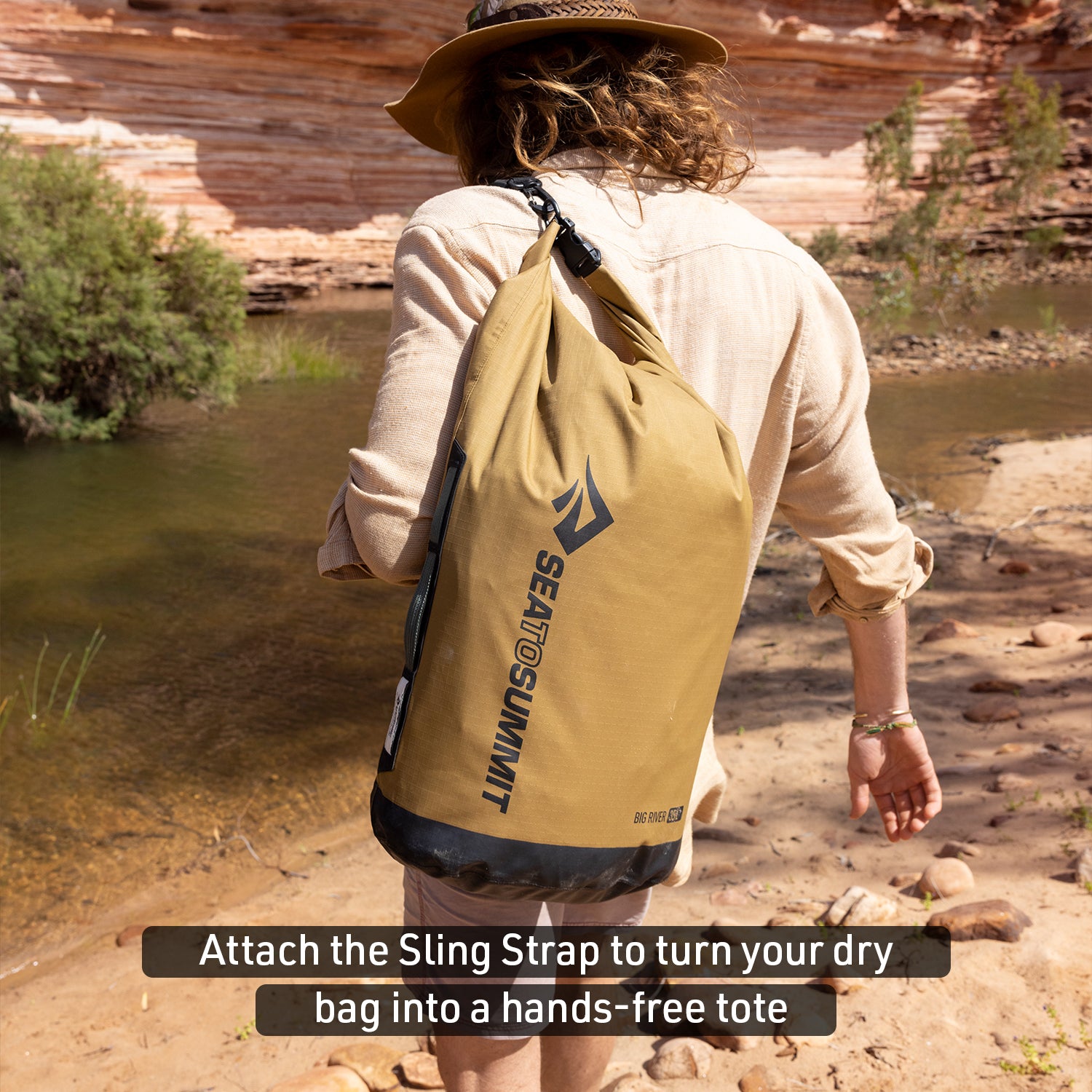 Big River Dry Bag with Sling Strap