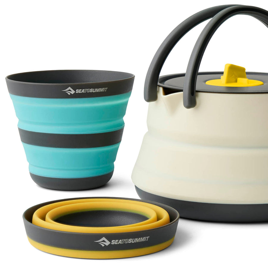 Collapsible Kettle Set with Pour Over