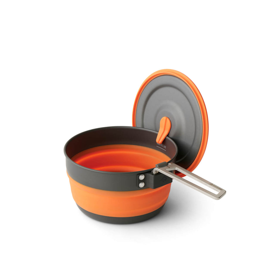 Frontier Ultralight Collapsible 1L Pot Cook Set - (3 Piece)