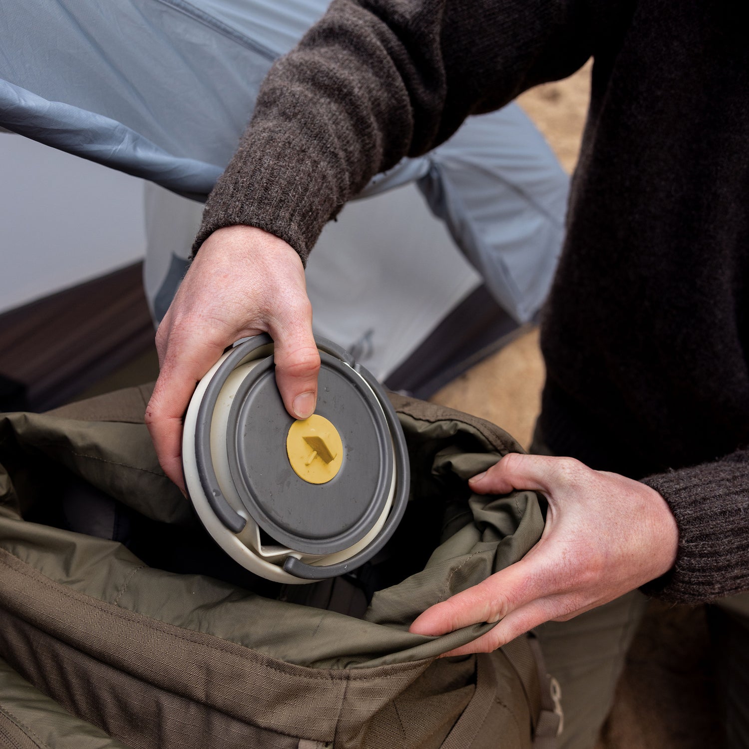 Frontier Ultralight Collapsible Kettle Cook Set with Cup & Bowl