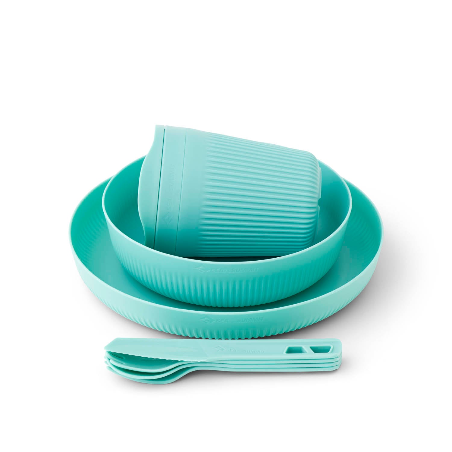 Aqua Sea || Passage Dinnerware Set - (7 Piece)