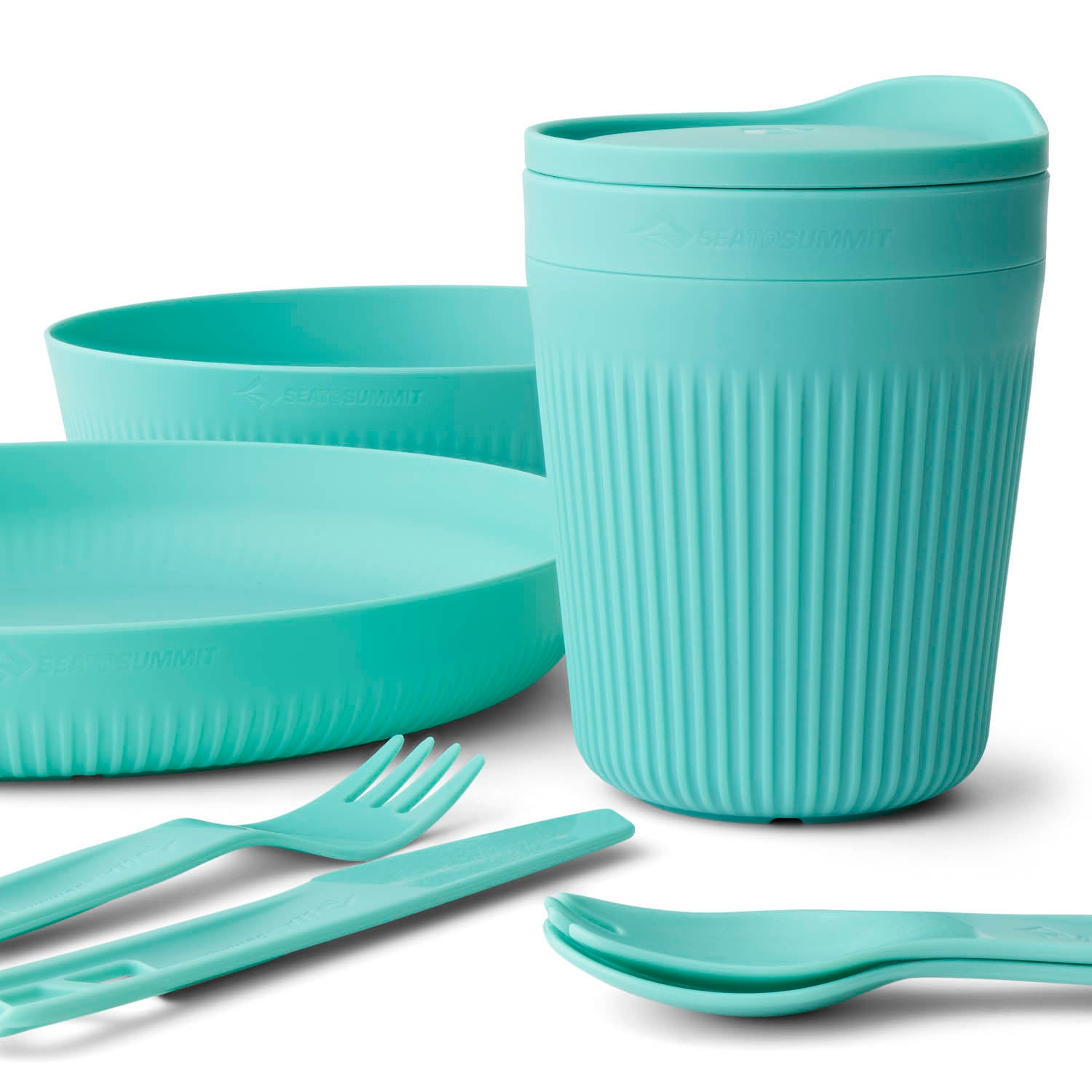Aqua Sea || Passage Dinnerware Set - (7 Piece)