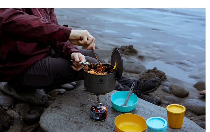 Description || Frontier Ultralight Two Pot Cook Set - (14 Piece)
