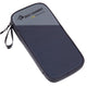 l / high rise grey || RFID Travel Wallet