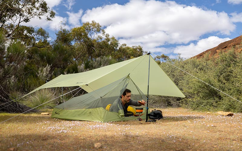 large tarp camping Escapist Mesh Bug Shelter