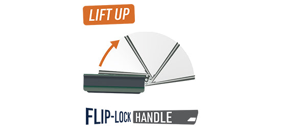 Flip-Lock Handle