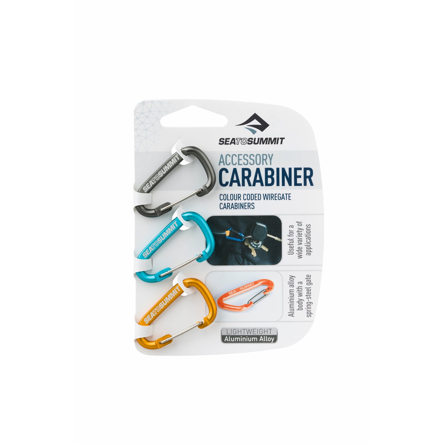 Carabiners that come in a pack of 3