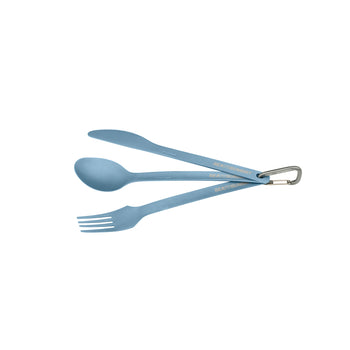 Titanium Spoon, Fork & Knife Set