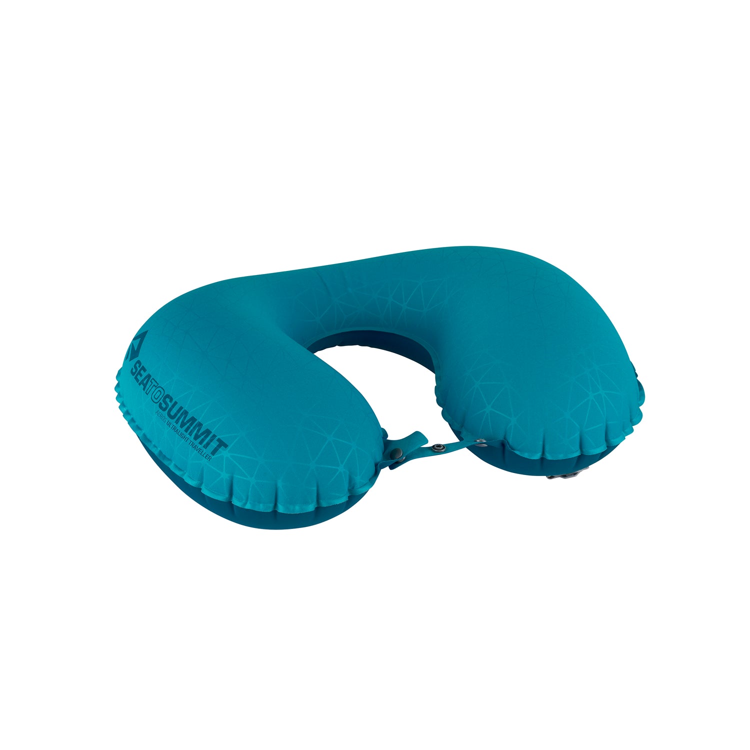 Adjustable neck pillow hangs over your seat for FIRM head, neck