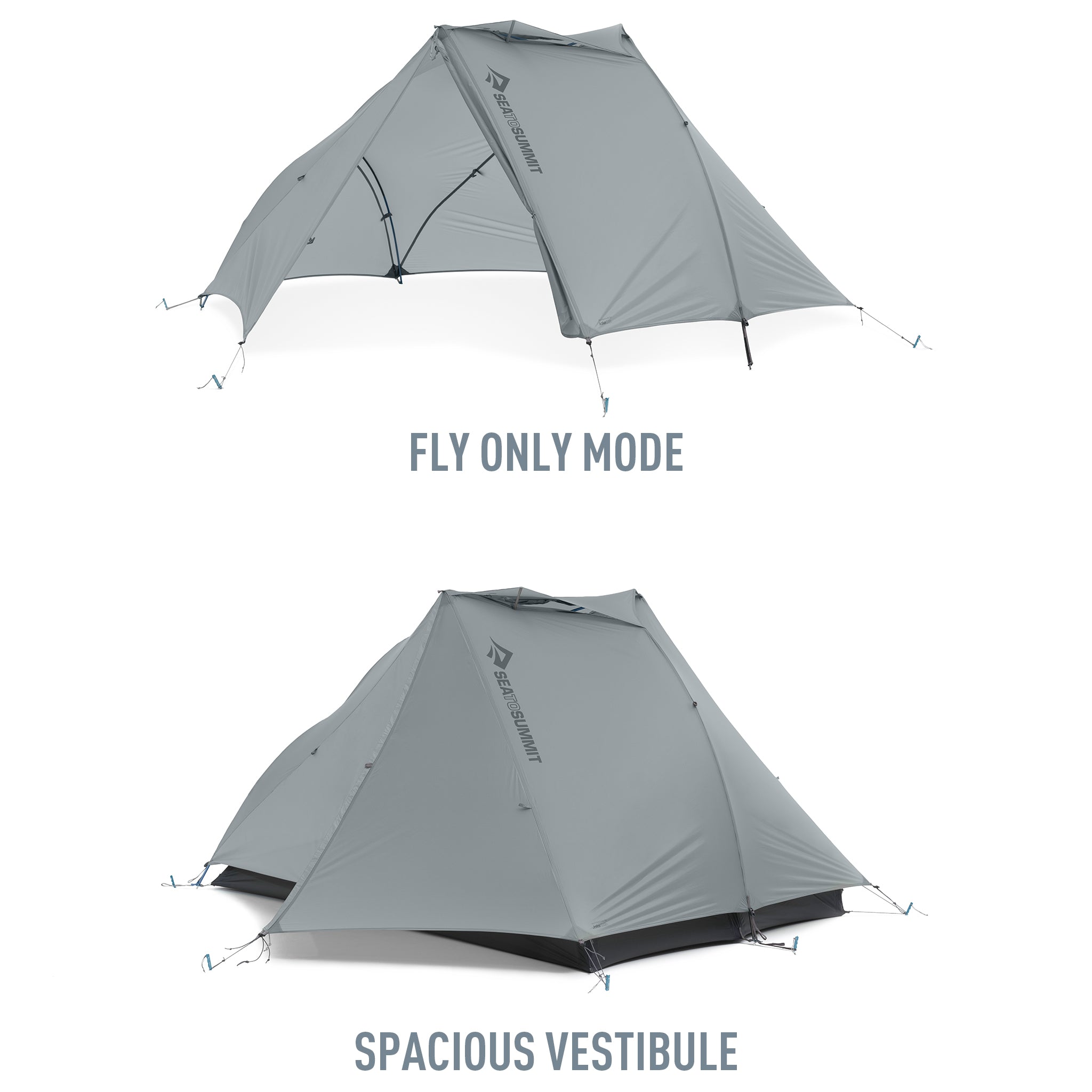 Alto TR 2 - Two Person Semi Freestanding Ultralight Tent for Backpacking |  Sea to Summit