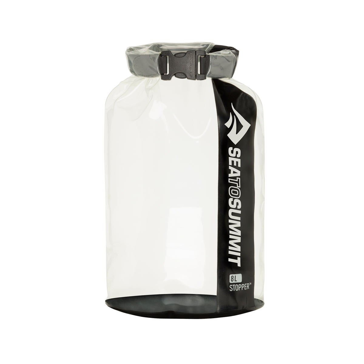 8 Liter || Clear Stopper Dry Bag in Black