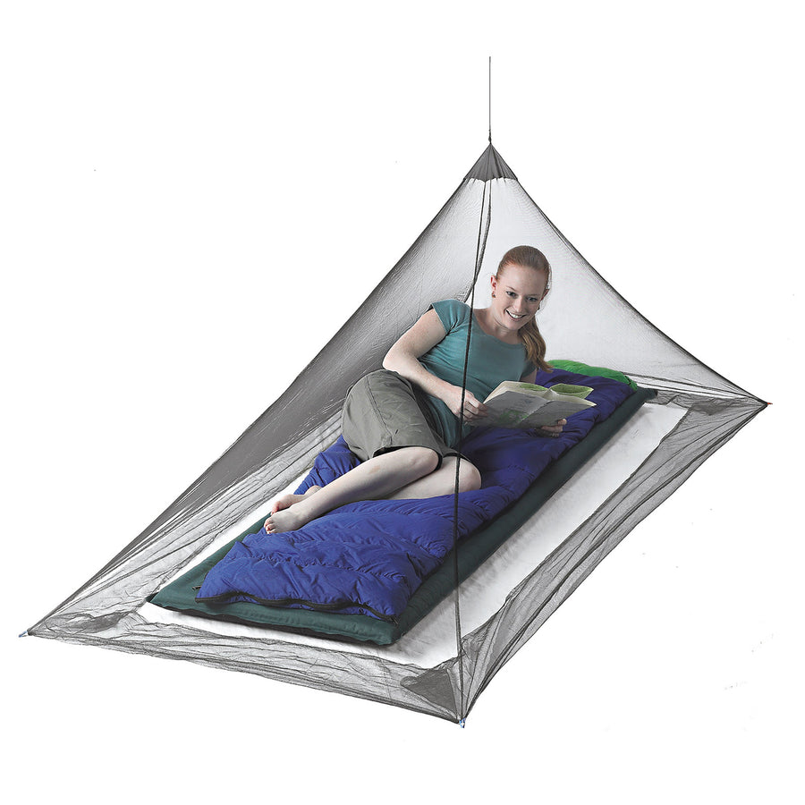 single / no || Nano Mosquito Pyramid Net Shelter
