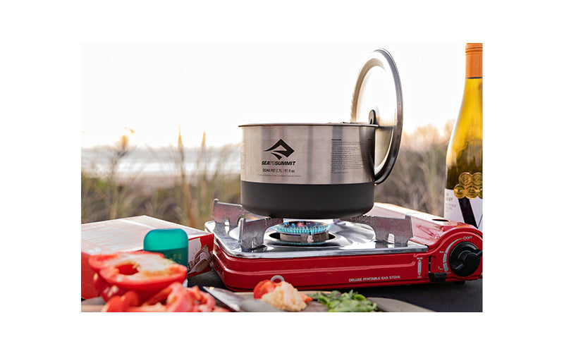 Description || Sigma Stainless Steel Pot