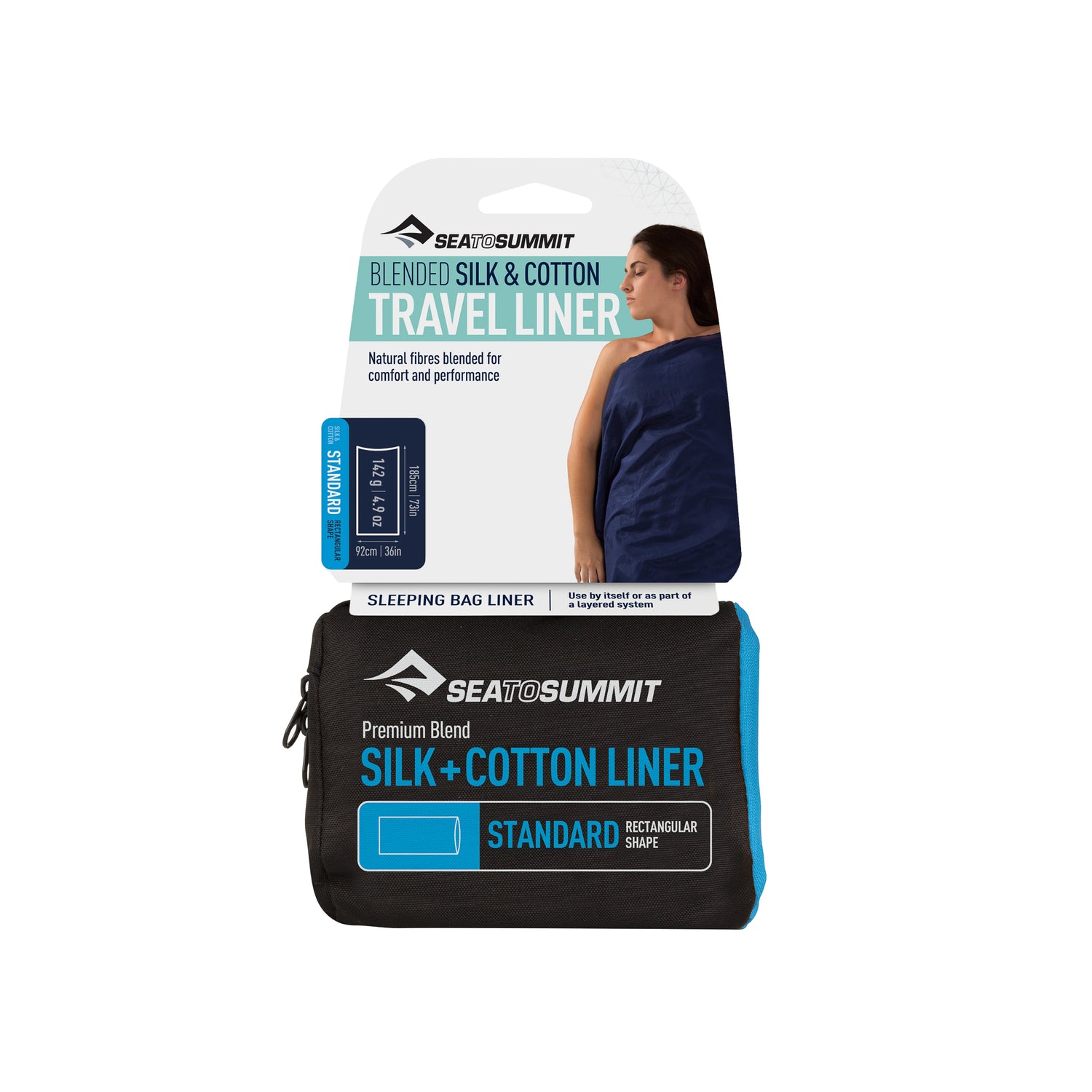 Silk/Cotton Blend Hostel Travel Liner Sea to Summit