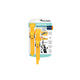 20IN Straps / 1/2in | 12mm / Yellow || Stretch-Loc TPU Straps (2 Pack)