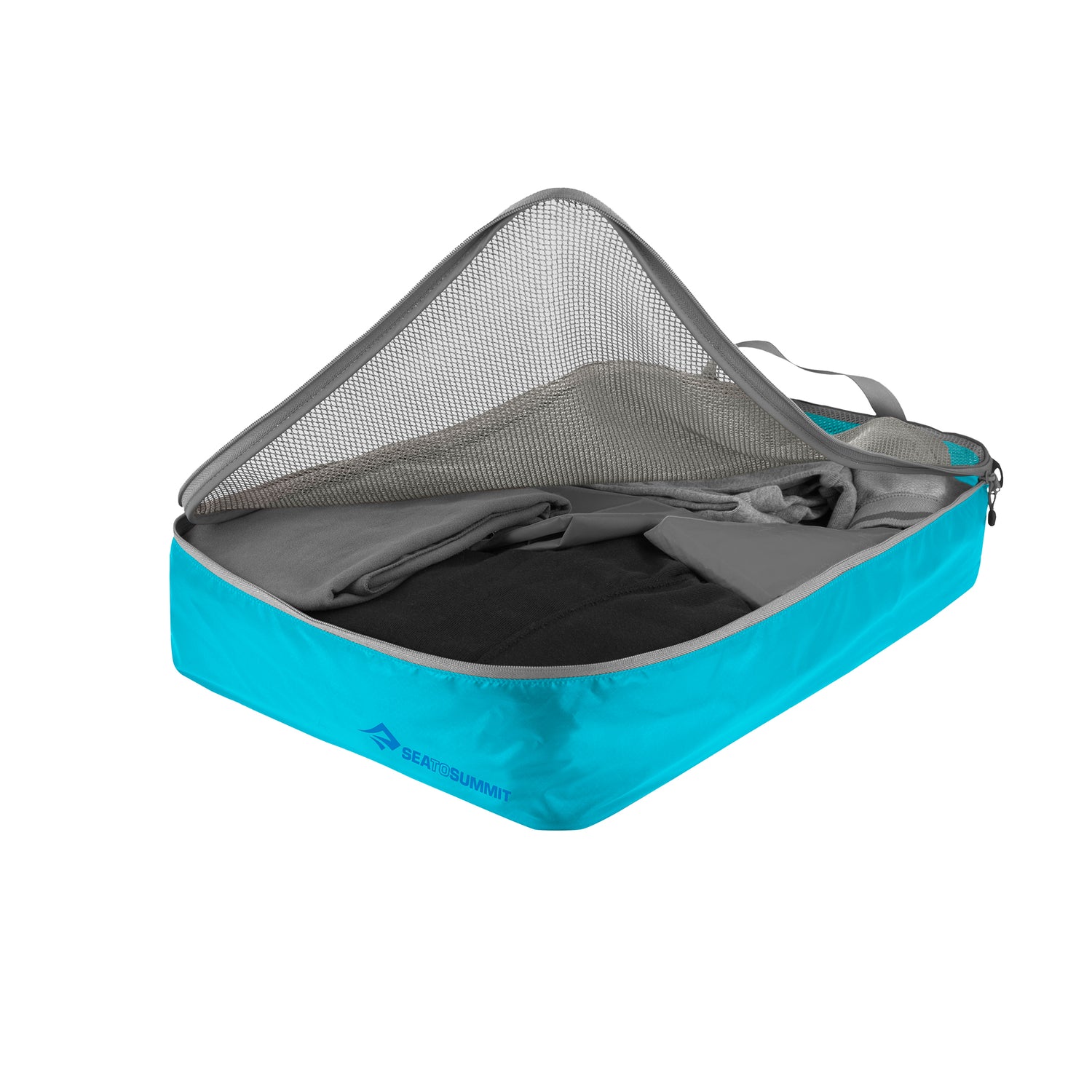 l / Atoll Blue || Travelling Light Garment Mesh Bag