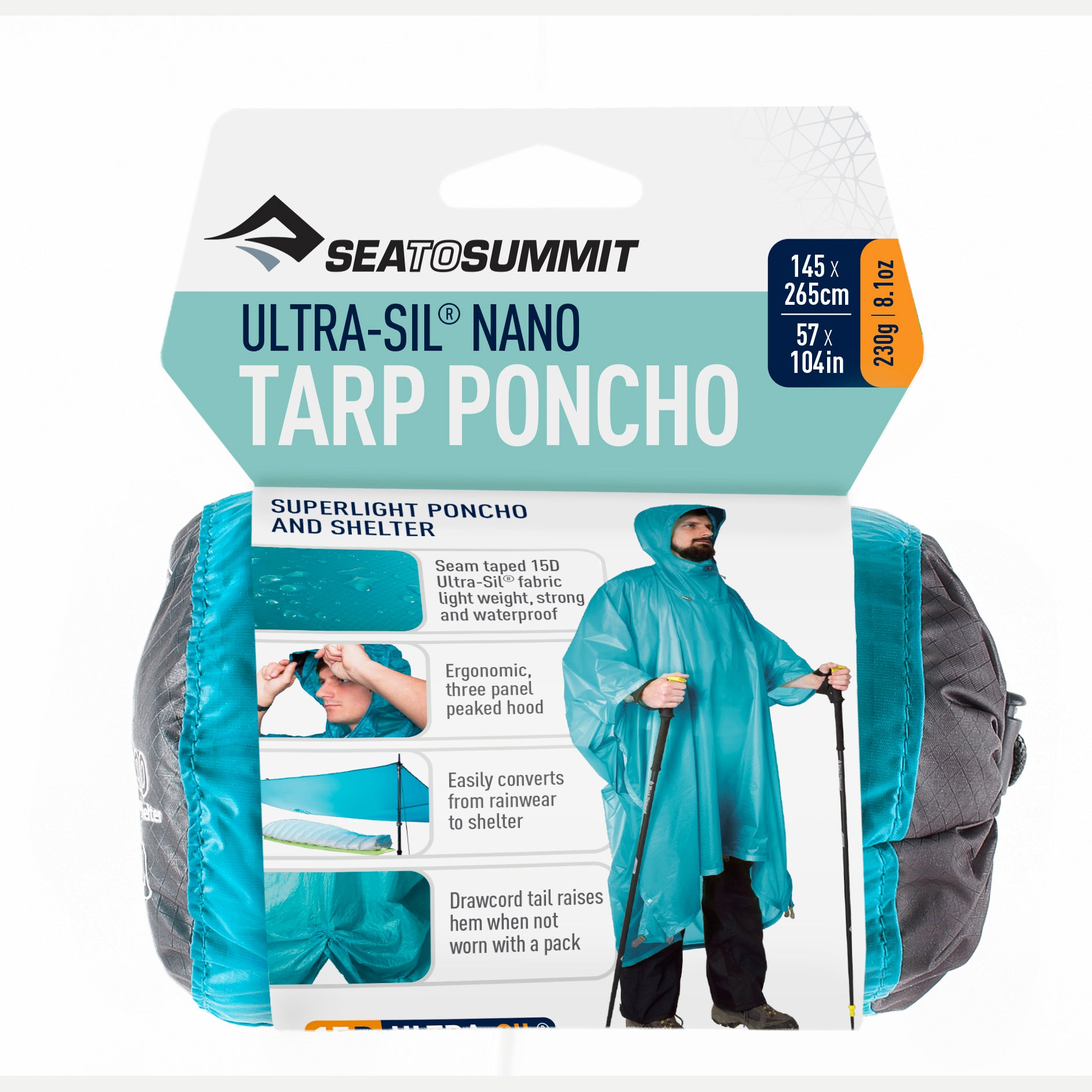 Sea to summit shop 15d nano poncho tarp