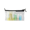 TPU Clear Zip Pouch with Bottles