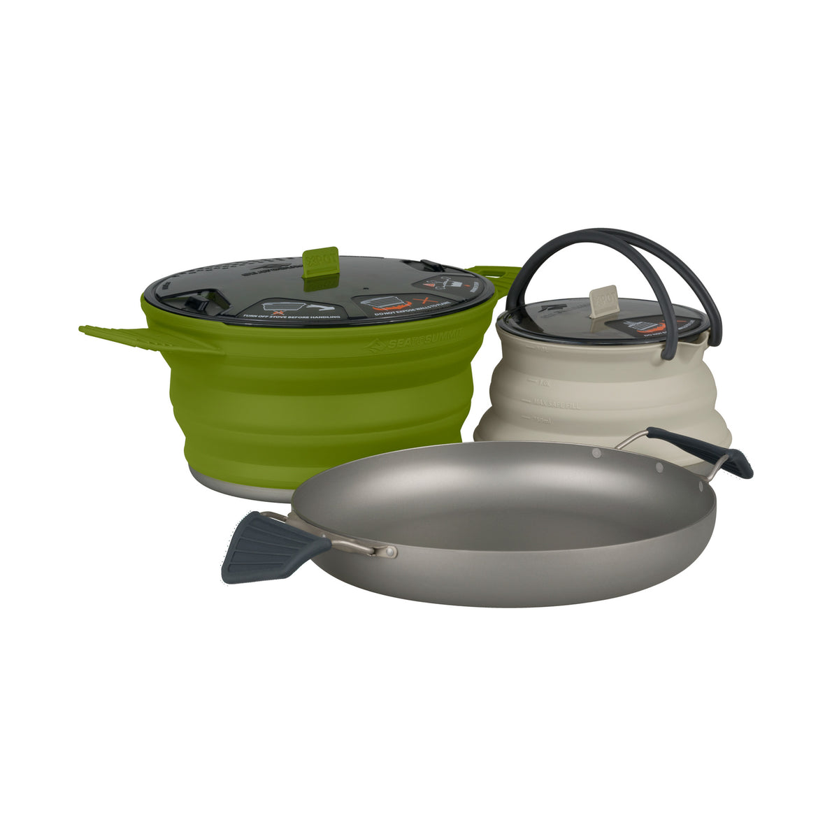 Sea to Summit Camping Kitchen Pots & Pans Lifetime Guarantee